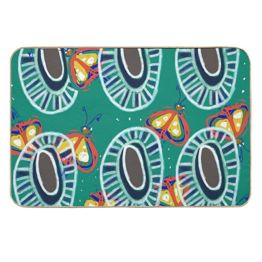 Burrudjarra Native Butterfly .  Multi-Purpose Bath Mat