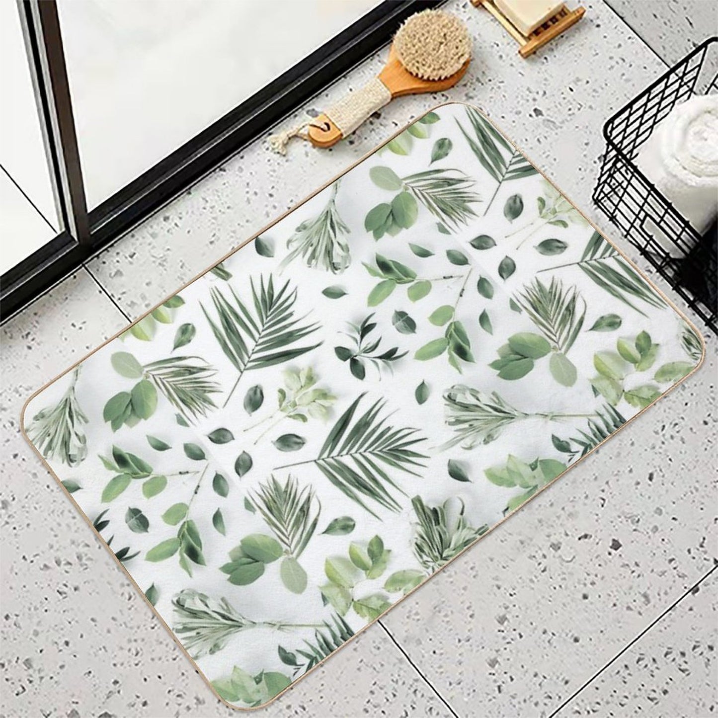 LEAVES  Anti-Trip Bath Mat