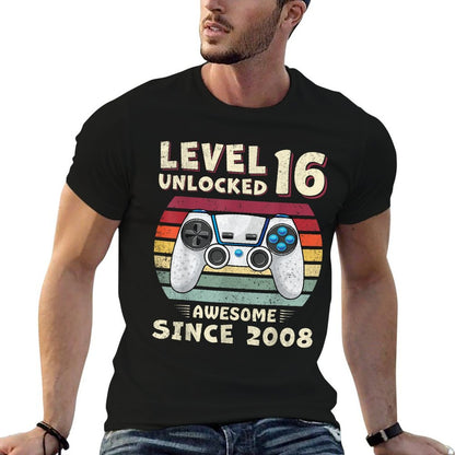 16th Birthday Decoration Boy 16yr 16 Year Old Birthday  Eco-friendly Material T-Shirt