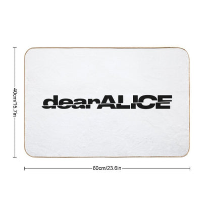 DearALICE Logo  Pet-Safe Bath Mat