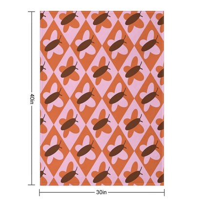 Fluttershy's Bedspread Eco-conscious Throw Blanket