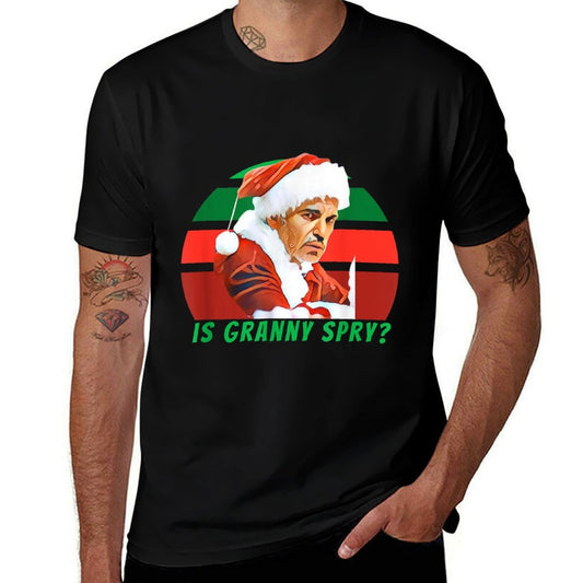 Bad Santa Movie, Is Granny Spry, Christmas For Men  Breathable T-Shirt