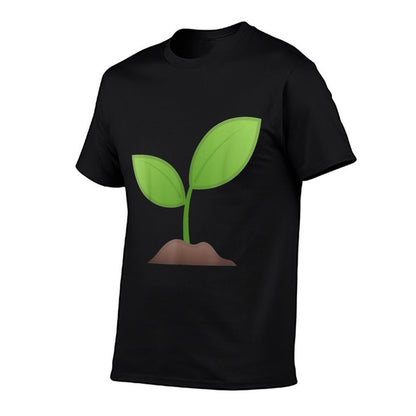 Seedling Sprouting Sprout Spring Costume  Polyester Blend T-Shirt