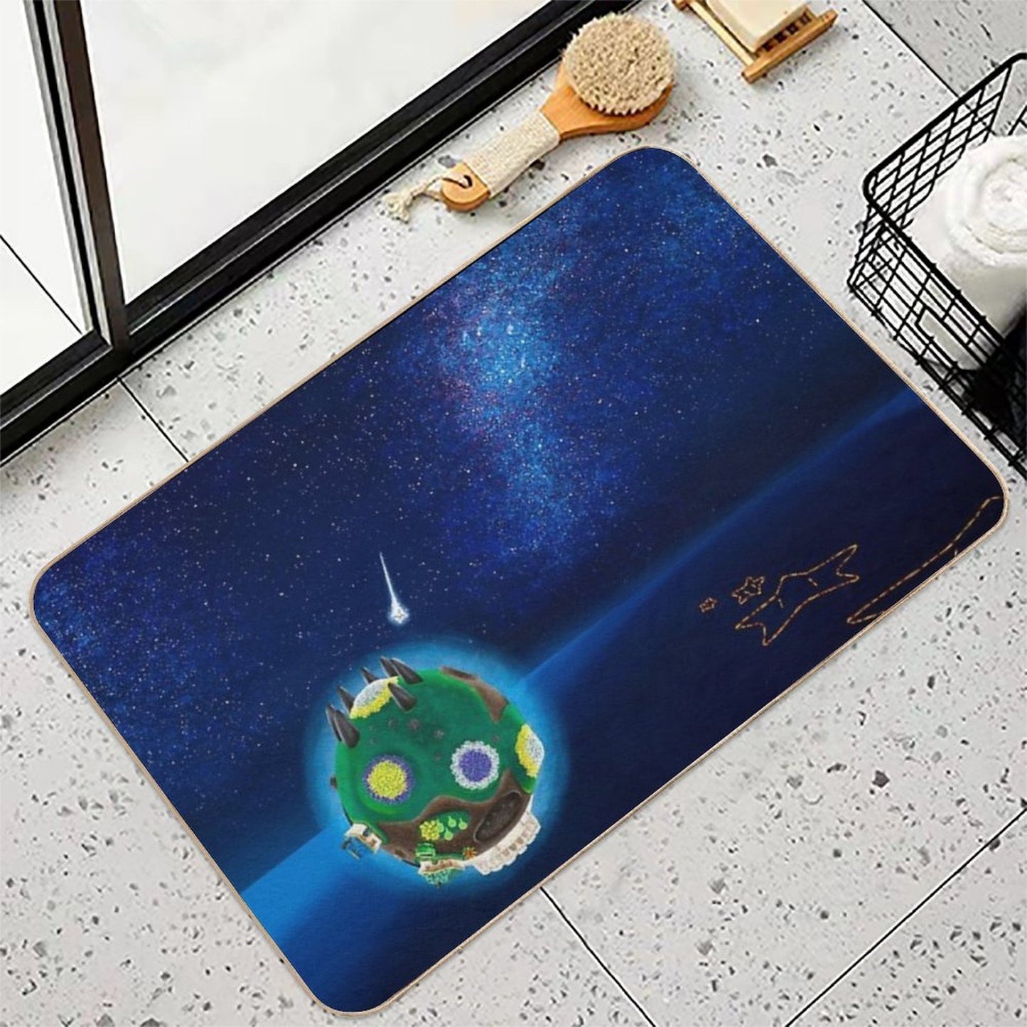 Gateway Galaxy  Stain-Proof Bath Mat