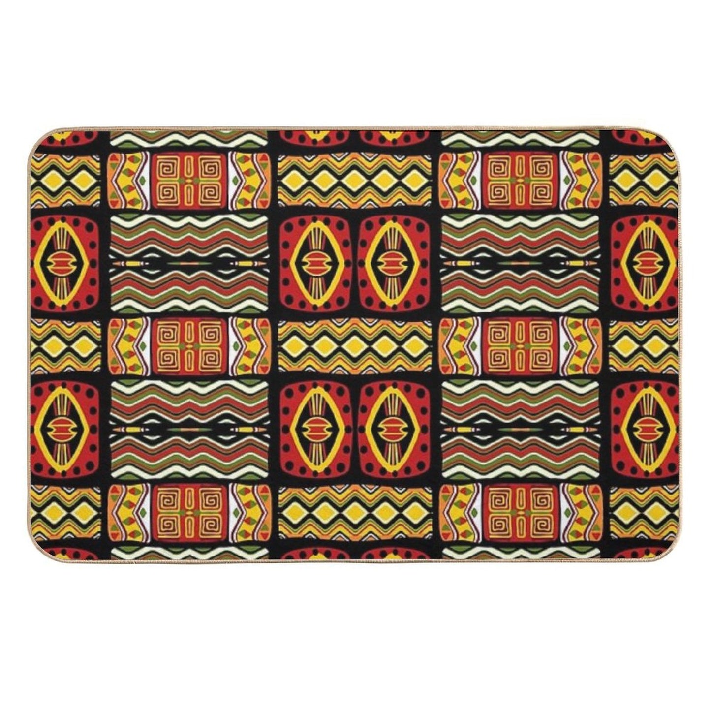 Adoring Africa  High-Traffic Bath Mat