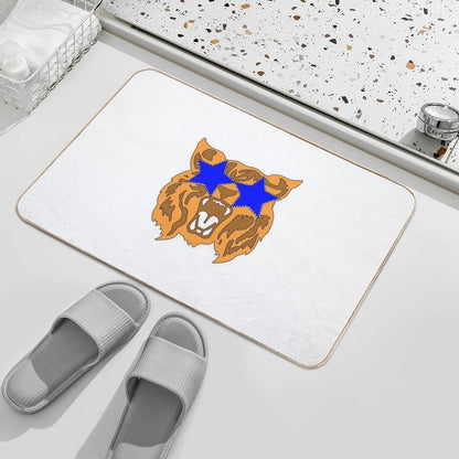 Kentucky Wildcat  Repositionable Bath Mat
