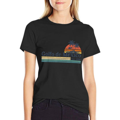 El Golfo De México Para Siempre, Gulf Of Mexico Est 1550  Lightweight T-Shirt