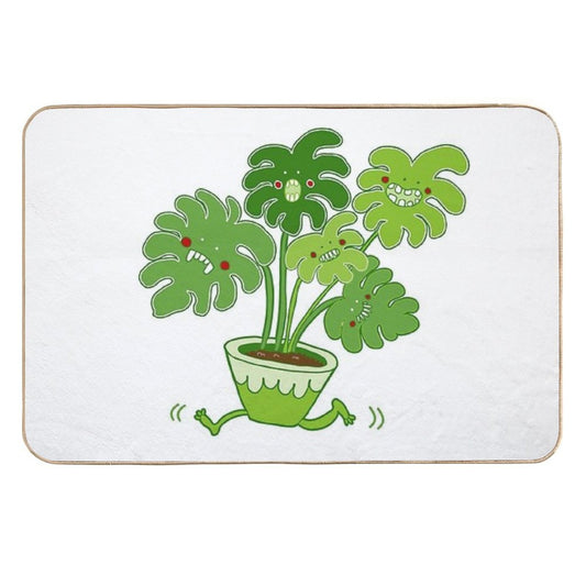 Monstera Monstera Durable Bath Mat