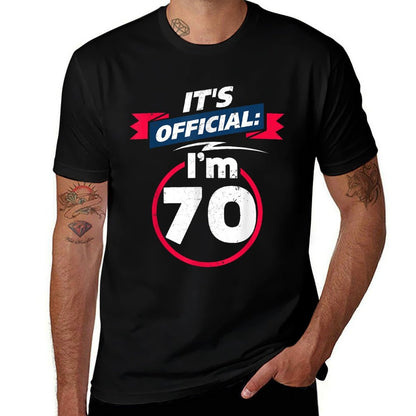 70 Year Old T 70th Birthday Present Idea  Wrinkle-resistant T-Shirt