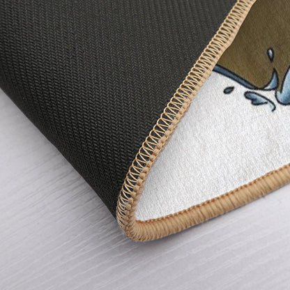 Happy Sea Lion  Slip-Resistant Bath Mat