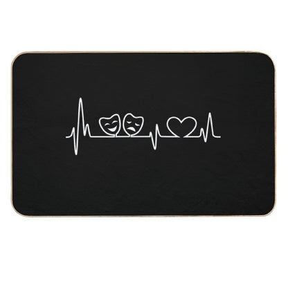 Theatre In Heartbeat  Rapid-Drying Bath Mat