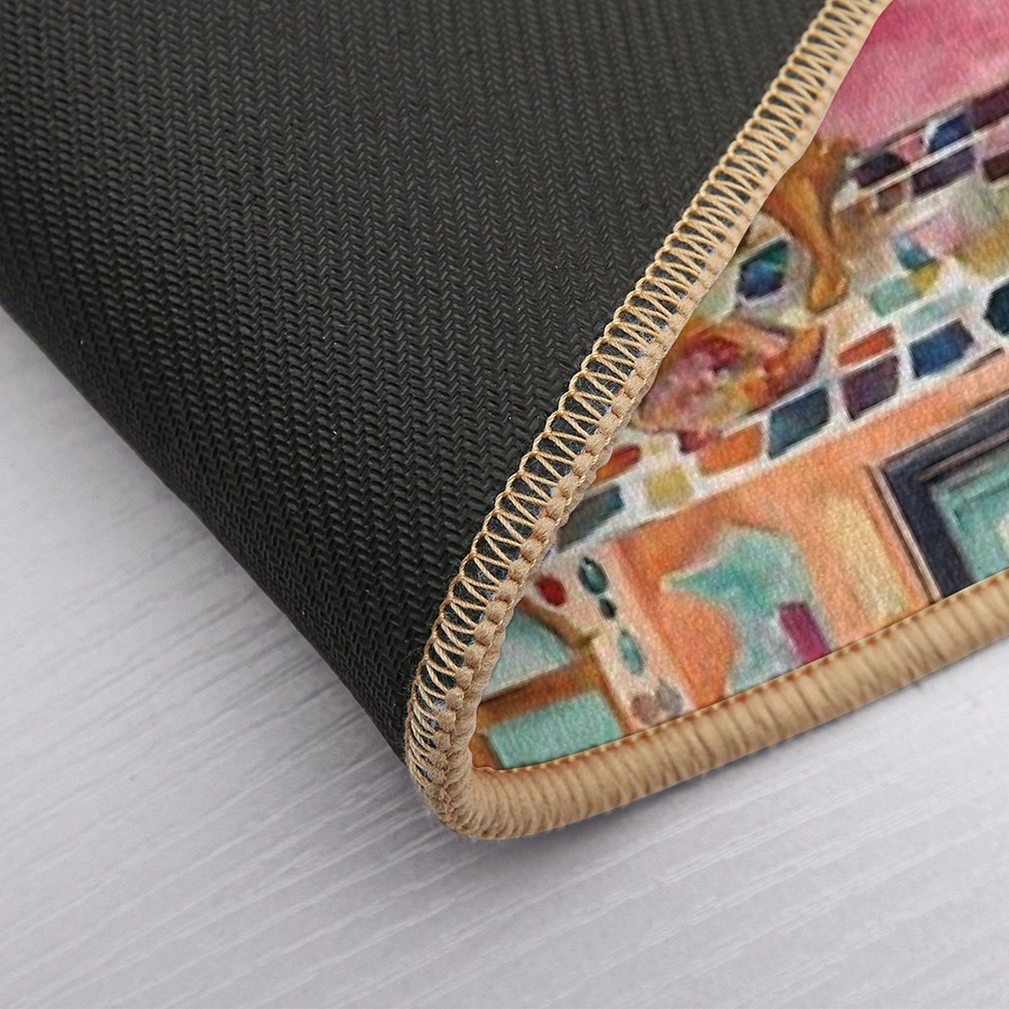 Pink Bejeweled Bathtub Durable Bath Mat