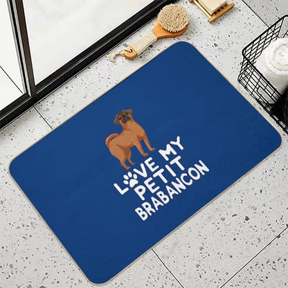 Love My Petit Brabancon  Eco-Friendly Bath Mat