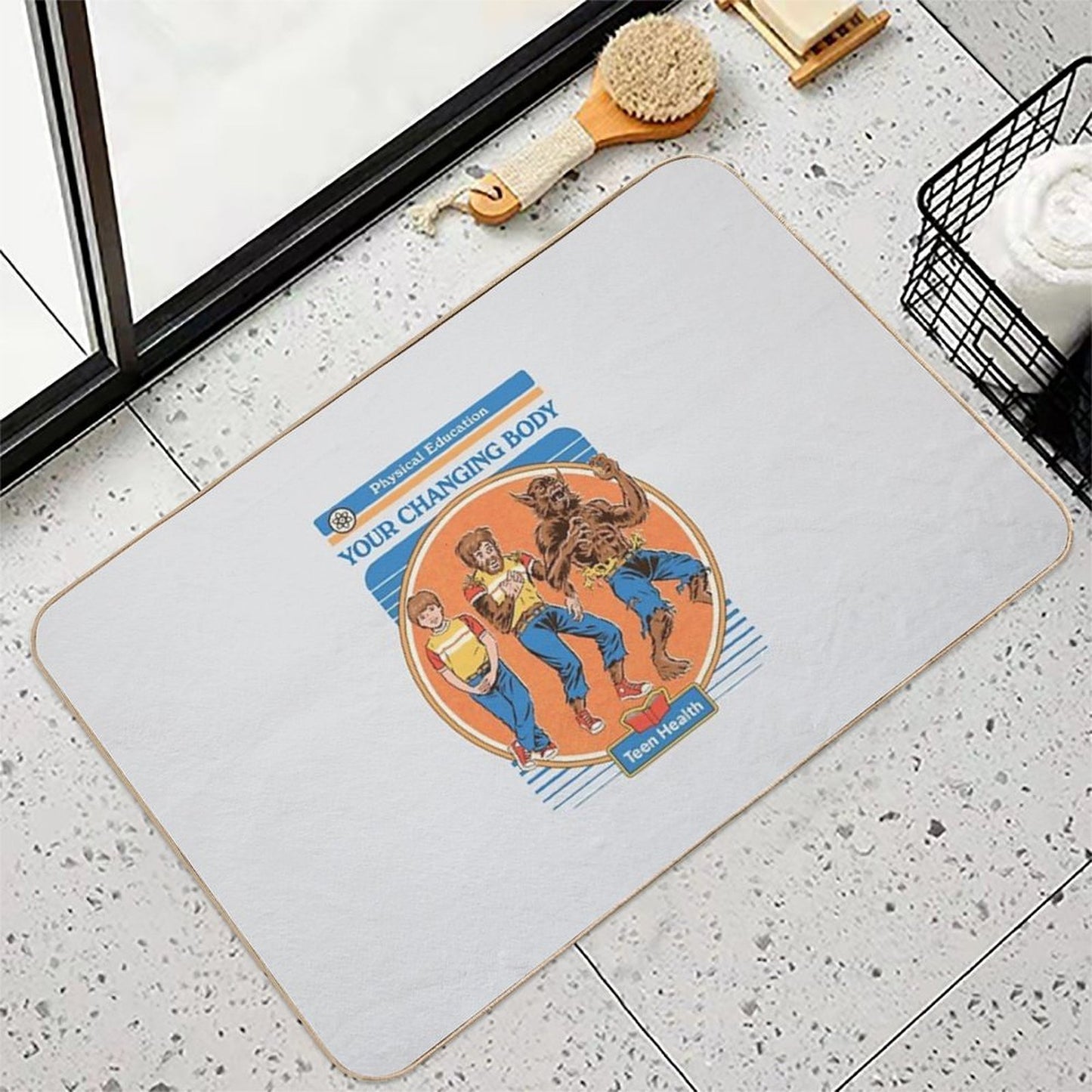 Your Changing Body  Pet-Safe Bath Mat