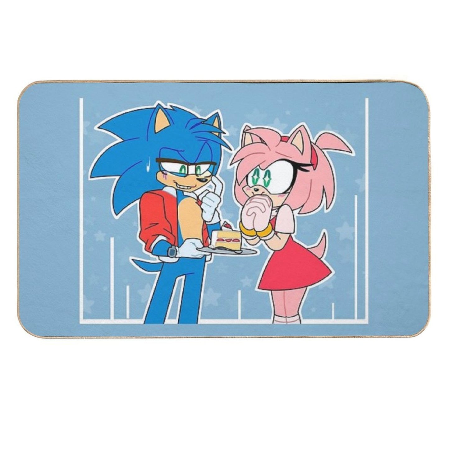 SONAMY MELTDOWN  Slip-Resistant Bath Mat