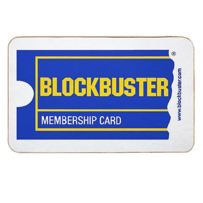 Blockbuster Membership Card  Pet-Safe Bath Mat