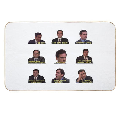 Michael Scott Quotes from The Office  Multi-Purpose Bath Mat