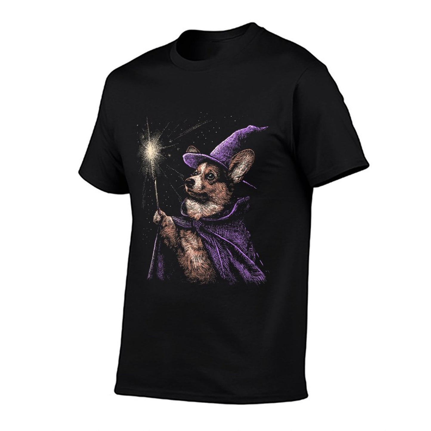 Wizard Corgi Magic Fantasy Dog Corgi Lover Magician  Versatile T-Shirt