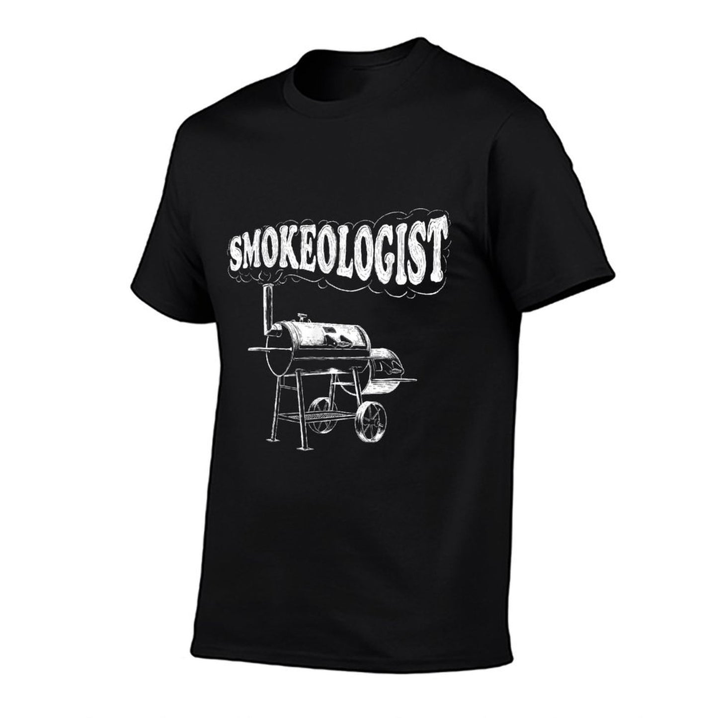 Smokeologist - Funny Pitmaster BBQ Smoker Grilling  High-quality Stitching T-Shirt