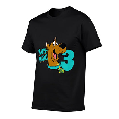 Scooby-Doo 3rd Birthday Ruh-Roh! I'm 3! Comfortable T-Shirt