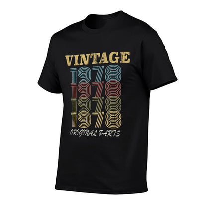 Vintage Retro 70's Original Parts 40th Birthday Gift Comfortable T-Shirt