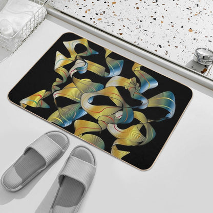 Grooverture  Fade-Resistant Bath Mat