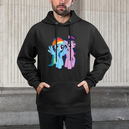 My Little Pony Rainbow Dash And Twilight Sparkle Machine Washable Hoodie