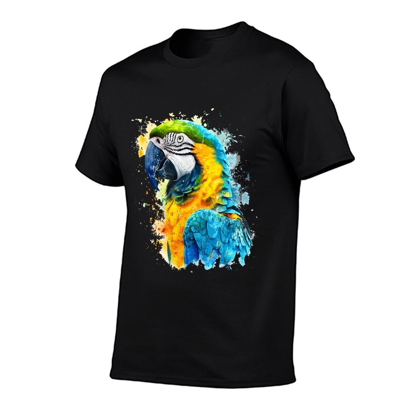 Colorful Parrot Watercolor  Odor-resistant T-Shirt