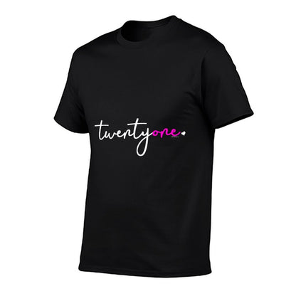 21st Birthday Gift Ideas for Her  Women Twentyone Sweatshirt  Rolled Sleeves T-Shirt