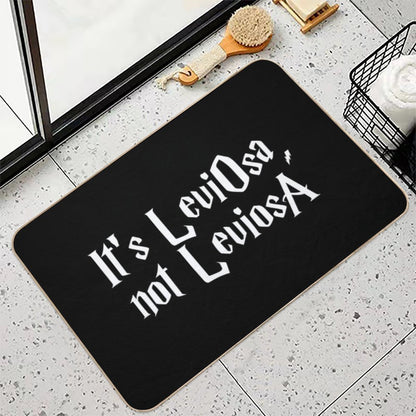 Is LeviOsa, Not LeviosA  Absorbent Bath Mat
