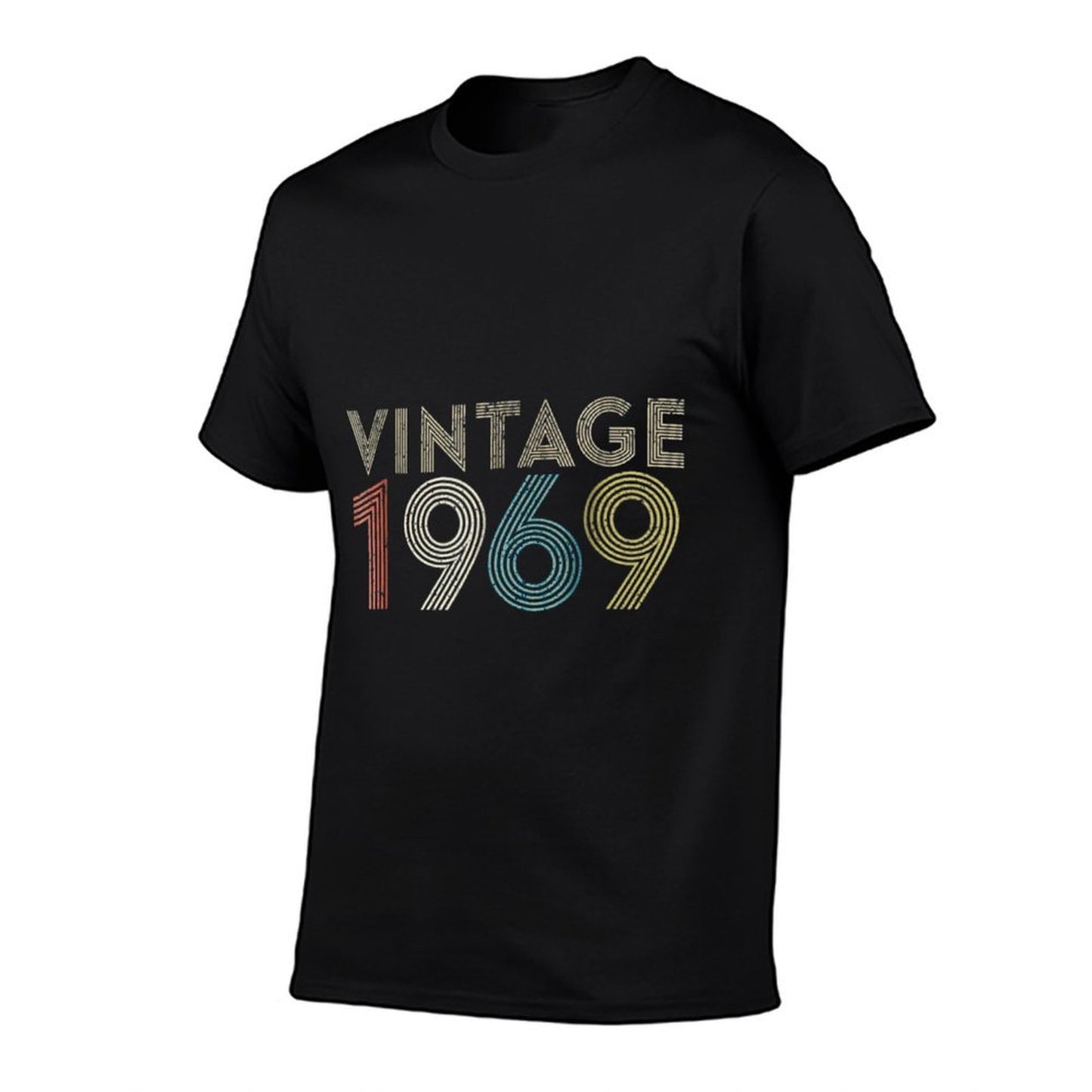 Happy 50th Birthday Vintage 1969 50th Years Old  Slim-fit Cut T-Shirt