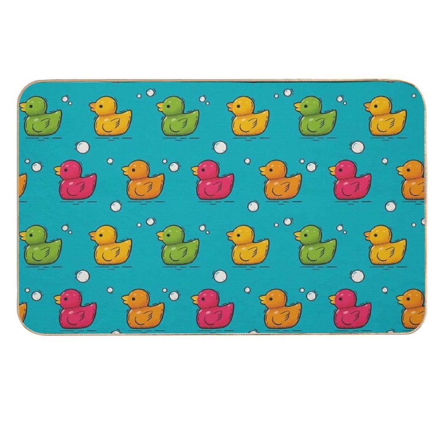 Quaky Bubble Pop In Rainbow Colors  Toxin-Free Bath Mat