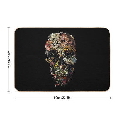 Smyrna Skull  Eco-Friendly Bath Mat