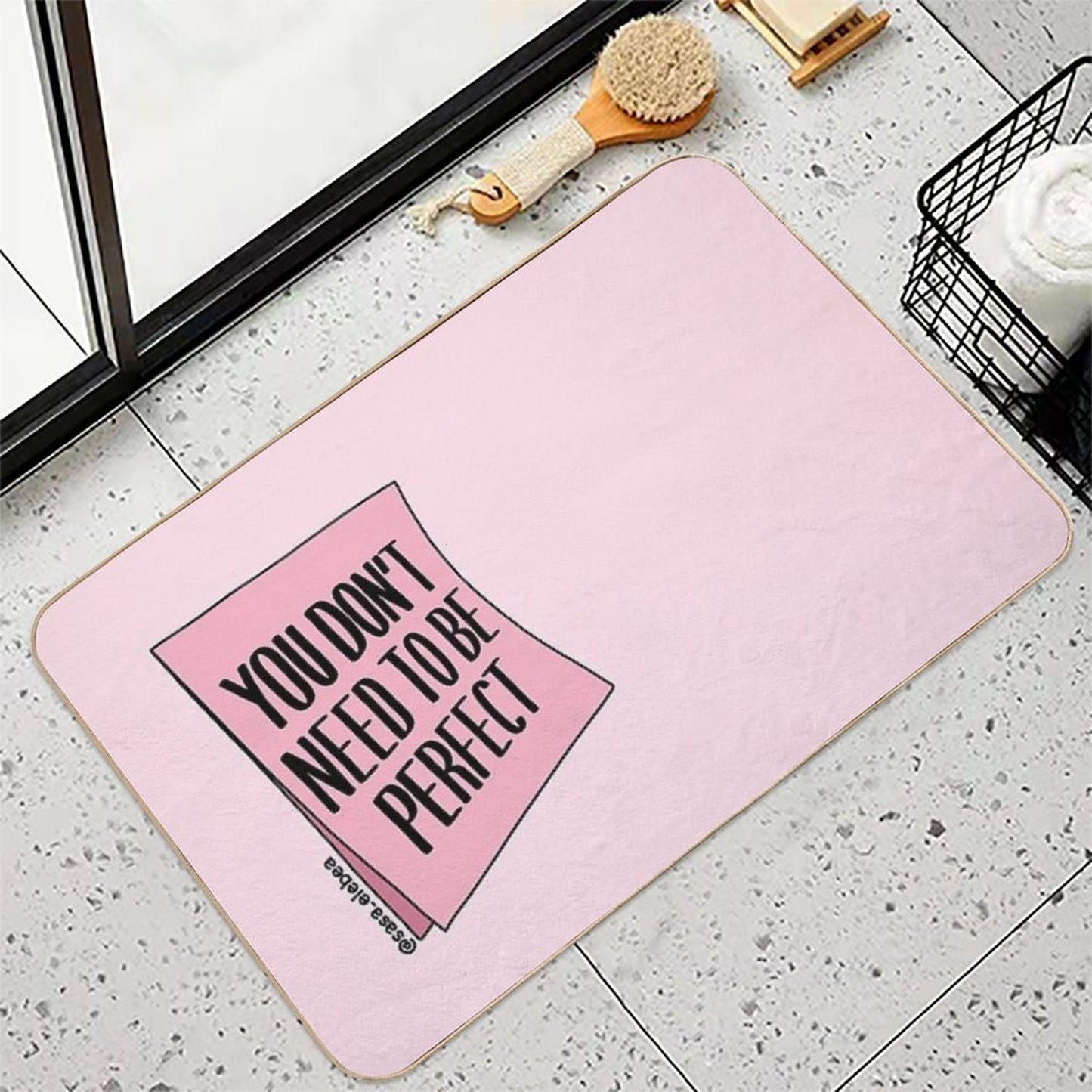 Perfect by Sasa Elebea  Multi-Purpose Bath Mat