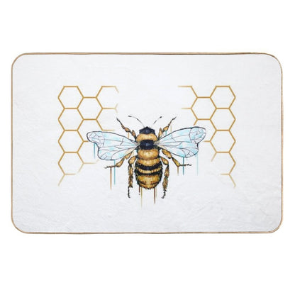 Bumble Bee  Repositionable Bath Mat