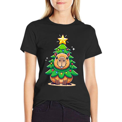 Capybara Christmas Sweatshirt  Durable T-Shirt