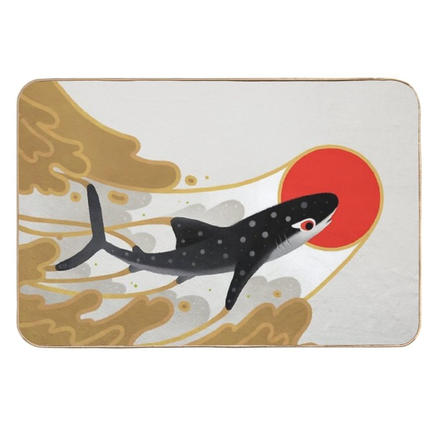 Whale Shark Durable Bath Mat