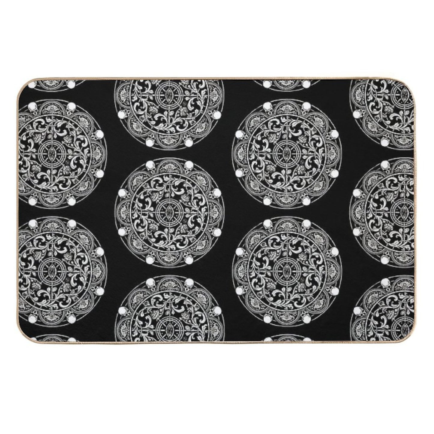 EP.  HYPNOTICSKULL III  Dirt-Trapping Bath Mat