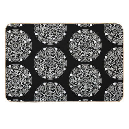 EP.  HYPNOTICSKULL III  Dirt-Trapping Bath Mat