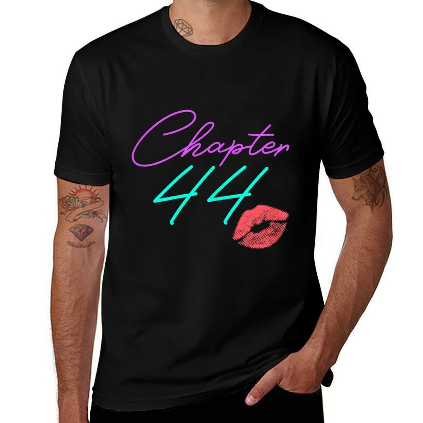 44th Birthday Funny Pink Women Gift  Affordable Price T-Shirt