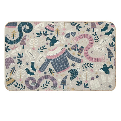 Winter Woolies  High-Traffic Bath Mat