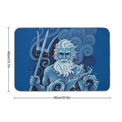 Poseidon  Long-Lasting Bath Mat
