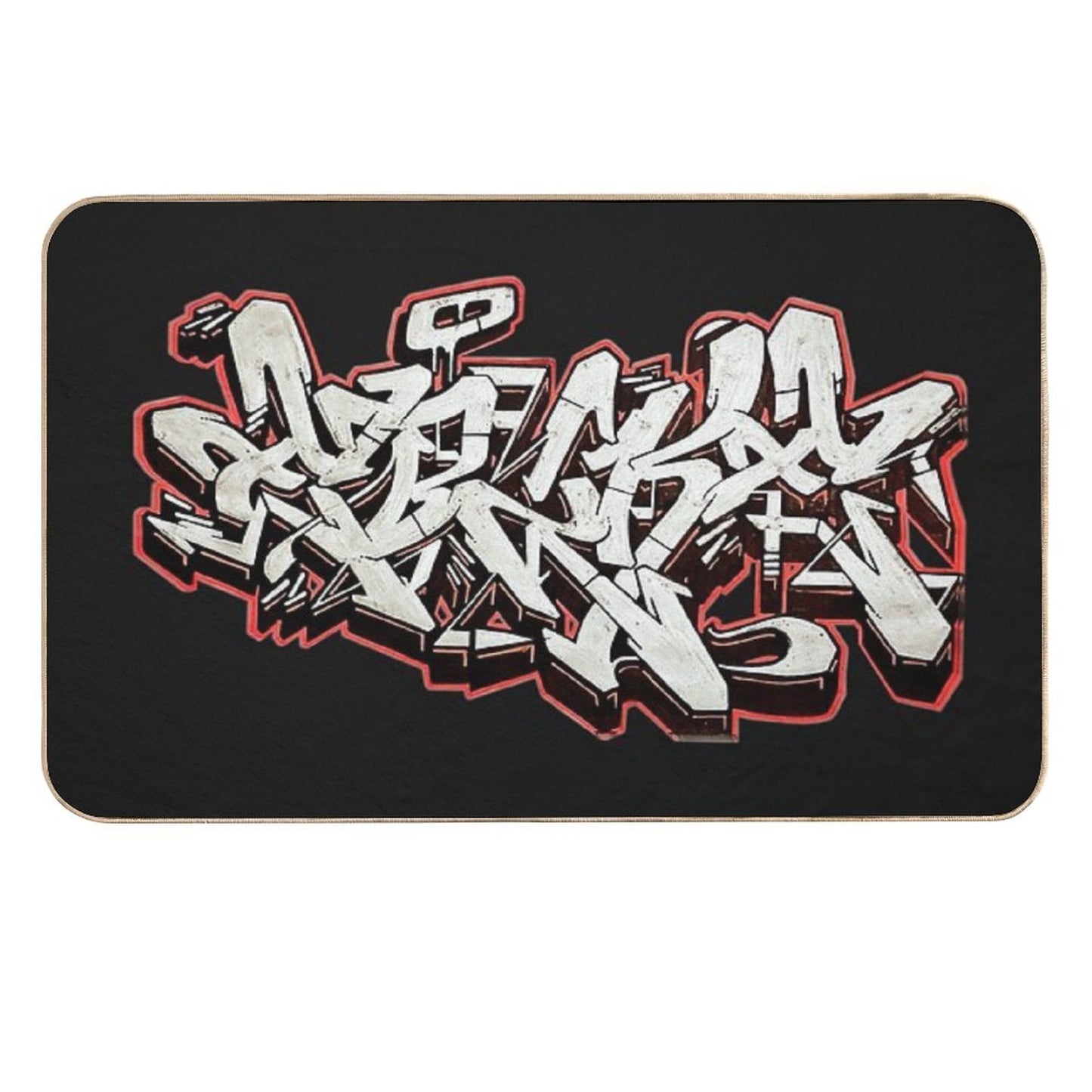 EBZKE BY ESONE URBAN GRAFFITI STREET STYLE  Versatile Bath Mat