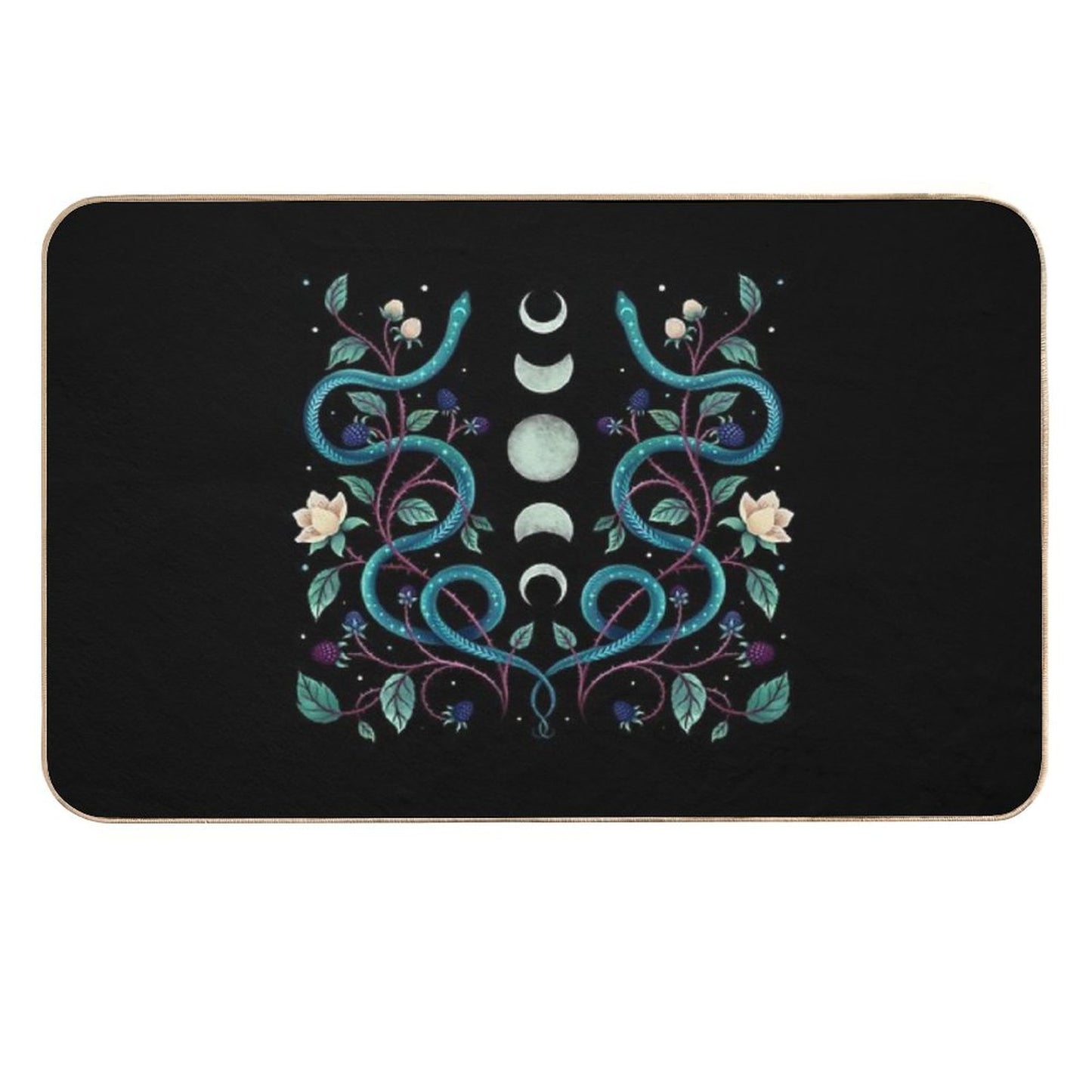 Serpent Moon  High-Traffic Bath Mat