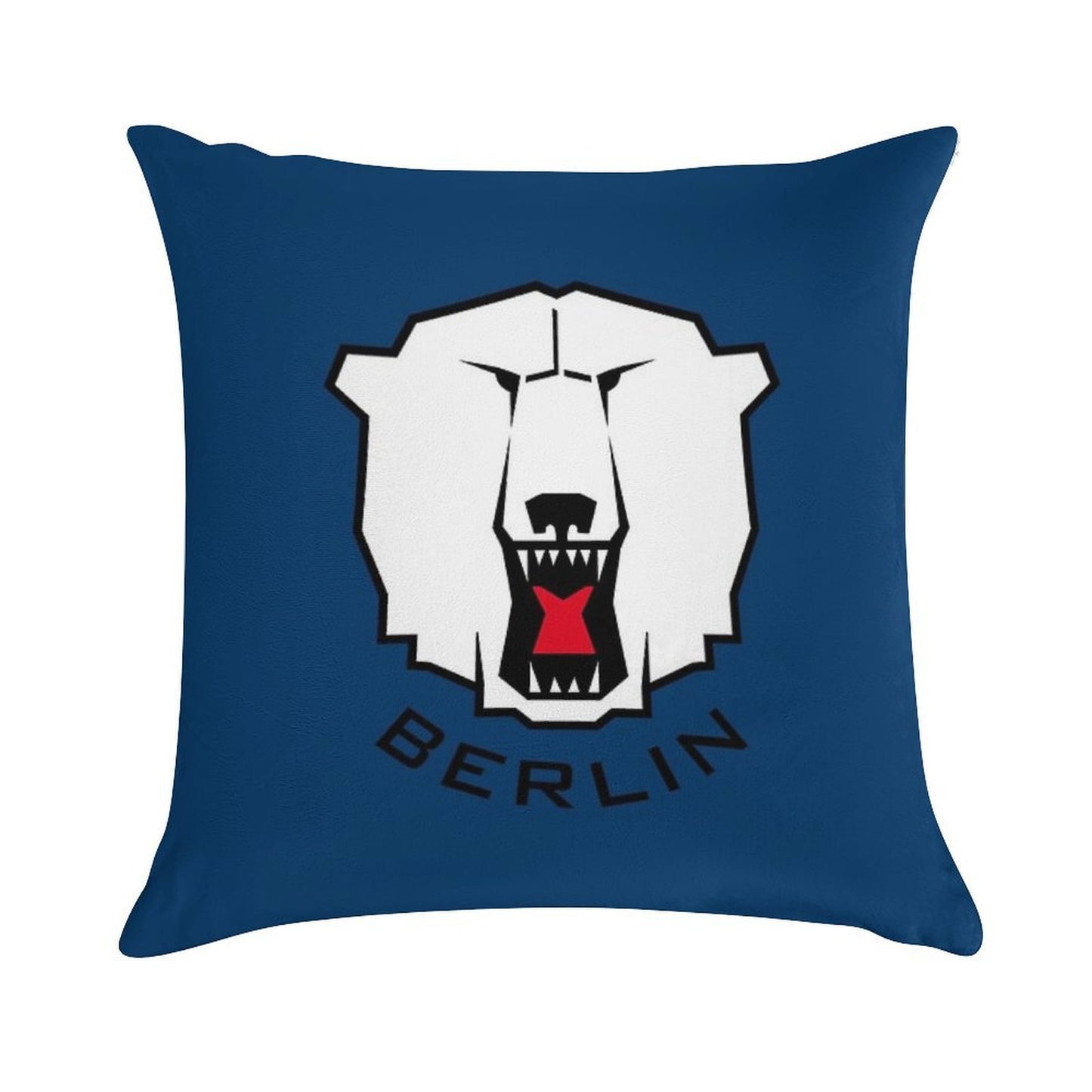 Eisbären Berlin Soft Skin-Friendly Throw Pillow