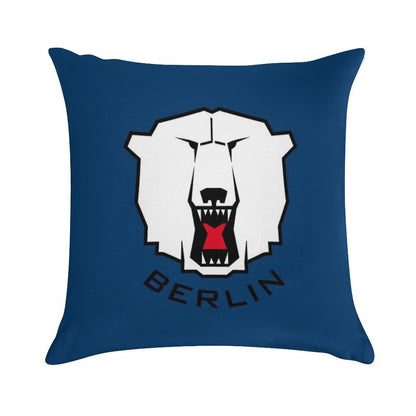 Eisbären Berlin Soft Skin-Friendly Throw Pillow