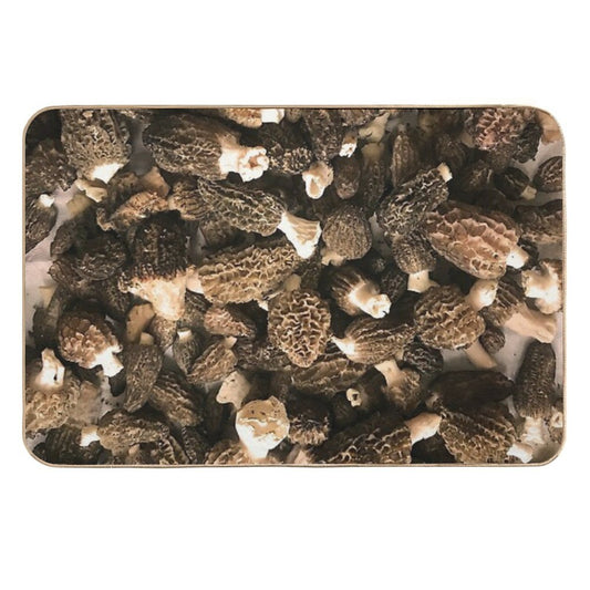 Morel Hunting Haul  Repositionable Bath Mat