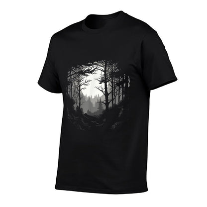 Forest And Nature Pine Tree For Women Men  Durable T-Shirt