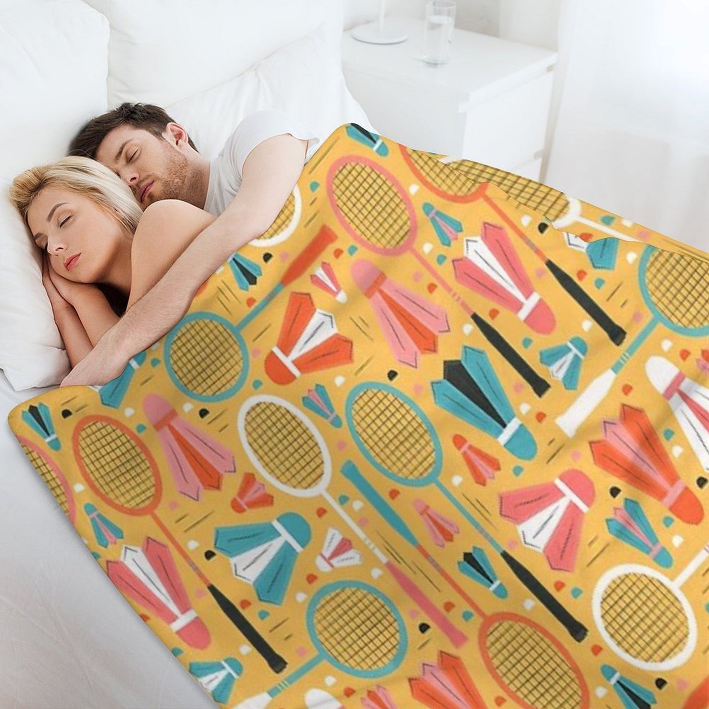Badminton Comfort Throw Blanket