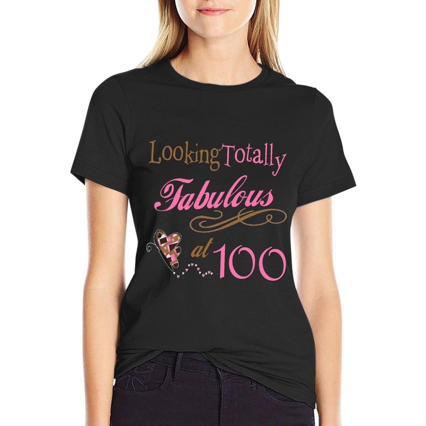 Fabulous 100th Birthday Party - Cute Happy 100th Birthday  Soft T-Shirt